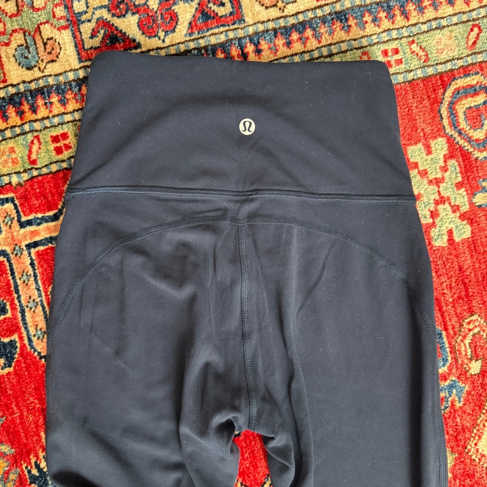 LuluLemon Navy Blue groove flare pants